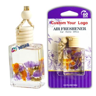 Purple Flowers Car Perfume